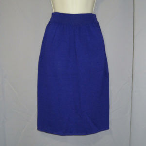 Classic St John Collection Pencil Skirt Royal Purp
